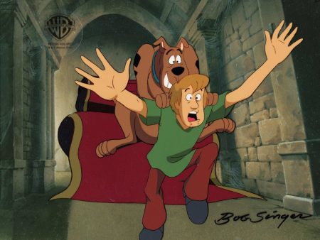 Scooby-Doo on Zombie Island Original Production Cel: Scooby and Shaggy Online Sale