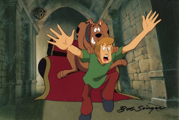 Scooby-Doo on Zombie Island Original Production Cel: Scooby and Shaggy Online Sale