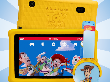 Disney and Pixar s Toy Story 7  Tablet & Headphone Bundle Supply