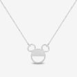 Mickey Customizable Charm Necklace in Sterling Silver Discount