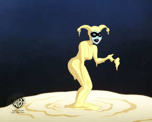 The New Batman Adventures Original Production Cel with Matching Drawing: Harley Quinn Cheap