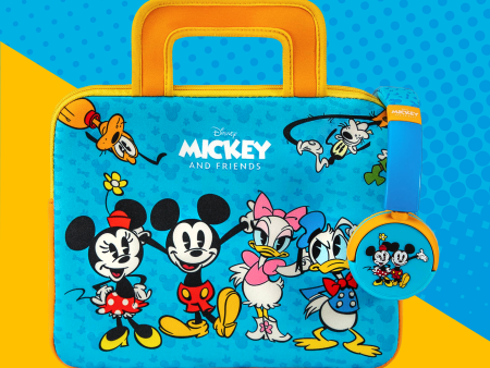 Disney Mickey and Friends Travel Bundle - Carry Bag and Headphones For Sale