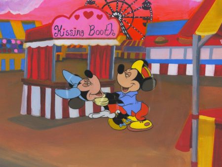 Wonderful World of Color Original Production Cel: Mickey and Minnie Mouse Online Hot Sale