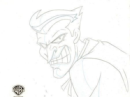 Batman The Animated Series Original Production Drawing: Joker Supply