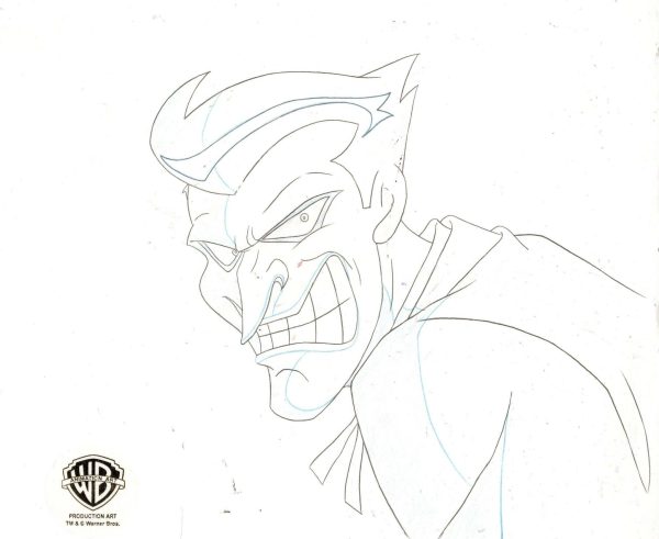 Batman The Animated Series Original Production Drawing: Joker Supply