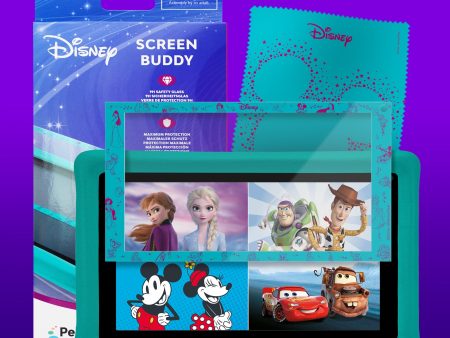 Disney 7  Screen Buddy - Multi Property - Aqua For Discount