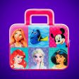 8  Carry Bag - Disney Multi Property - Pink Hot on Sale