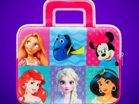 8  Carry Bag - Disney Multi Property - Pink Hot on Sale