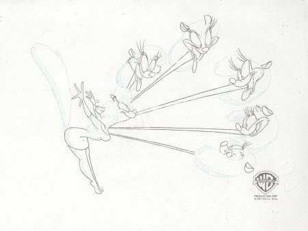 Animaniacs Original Production Drawing: Minerva Supply