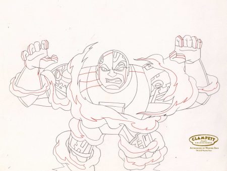 Teen Titans Original Production Drawing: Cyborg Discount