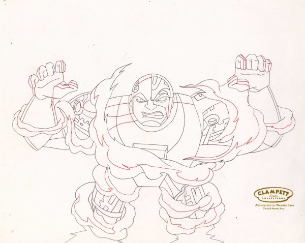 Teen Titans Original Production Drawing: Cyborg Discount