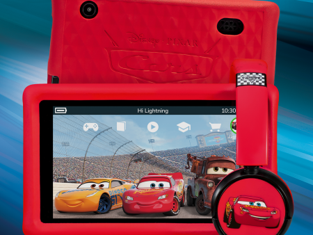 Disney and Pixar s Cars 7  Tablet & Headphones Bundle Supply