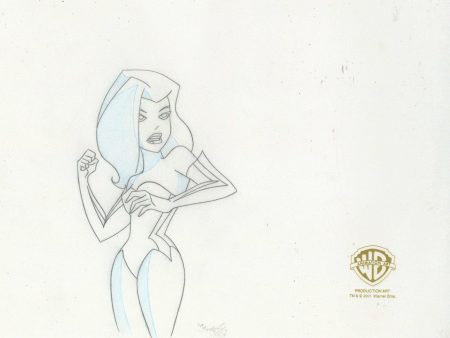 The New Batman Adventures Original Production Drawing: Poison Ivy For Sale