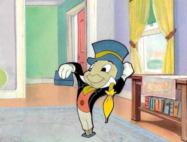 Jiminy Cricket Original Production Cel (Framed) For Discount