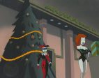 The New Batman Adventures Original Production Cel on Original Background: Harley Quinn and Poison Ivy on Sale