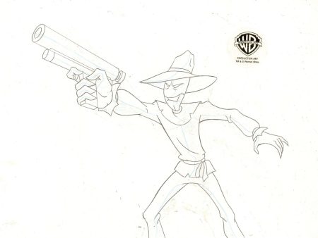 Batman The Animated Series Original Production Drawing: Scarecrow Online