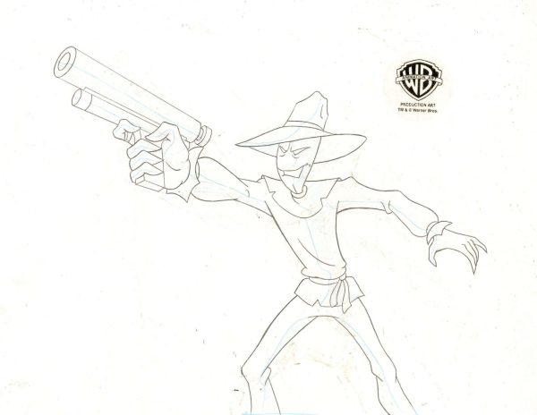 Batman The Animated Series Original Production Drawing: Scarecrow Online