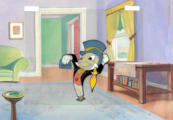 Jiminy Cricket Original Production Cel (Framed) For Discount