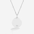 Mickey Medallion Necklace with 1 10 CT.TW. Diamonds For Cheap