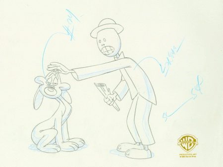 Animaniacs Original Production Drawing: Mr. Skullhead Online now