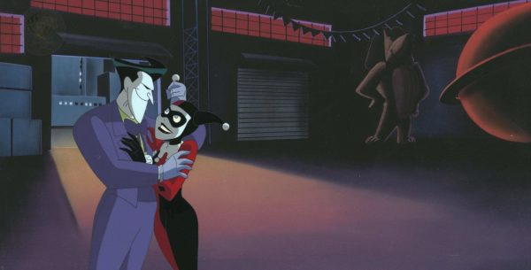 The New Batman Adventures Original Production Cel: Harley Quinn and Joker Discount