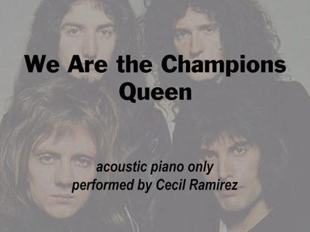 We Are The Champions - Queen Online Hot Sale