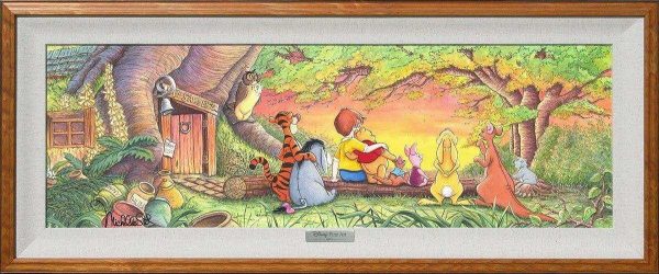 Disney Silver Series: Sunset In The Woods on Sale