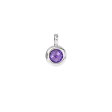 Amethyst February Birthstone Charm For Sale