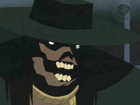 The New Batman Adventures Original Production Cel on Original Background: Scarecrow Hot on Sale