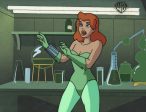 The New Batman Adventures Original Production Cel on Original Background: Poison Ivy Online now