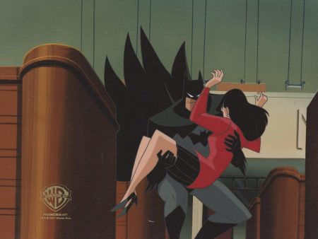 Superman The Animated Series Original Production Cel: Batman and Lois Lane Online now