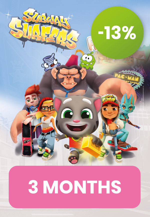 GameStore Junior 3 Month Subscription Discount