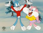 Tiny Toons Original Production Cel:   Buster Bunny and Babs Bunny Online now