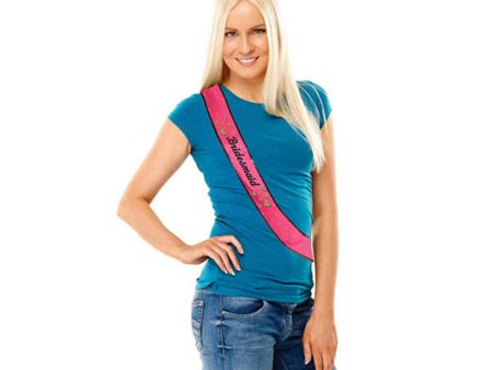 Bachelorette Bridesmaid Sequin Sash Hen Night For Sale