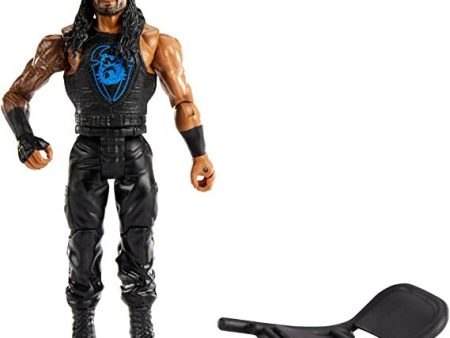 _WWE Wrekkin Series 7 Roman Reigns 6 in Action Figure with Punching Action Gripping Hands and Bendable Chair Accessory Poseable 6 in Gift for Ages 6 Years Old and Up Hot on Sale