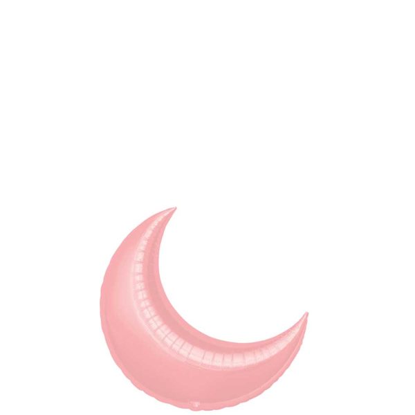 Pastel Pink Crescent Mini Shape Balloon 17in Online Hot Sale