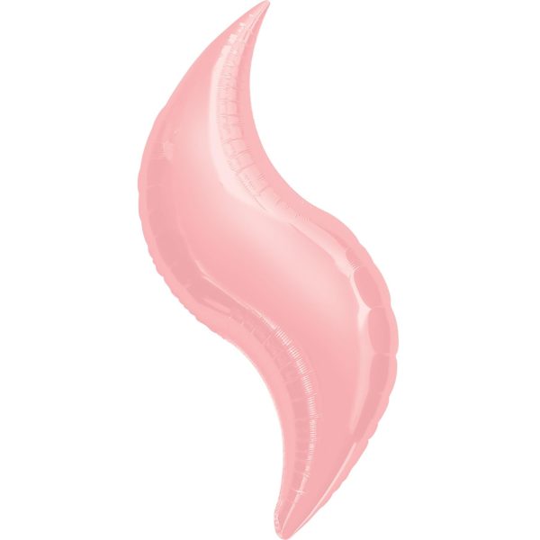 Pastel Pink Curve Super Shape Balloon 42in Online Sale