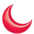 Red Crescent Super Shape Balloon 26in Online now