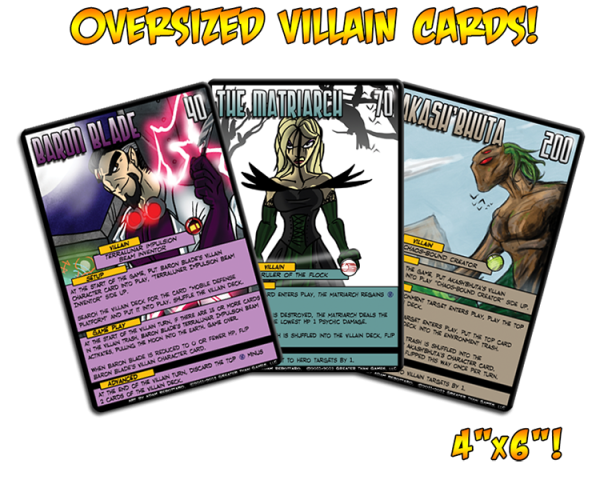 Sentinels of the Multiverse - Villain Oversized Cards Online now